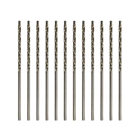 Excel Blades No 62 High Speed Drill Bits, Precision Drill Bits, Carded, 12pcs., 12pk 50062